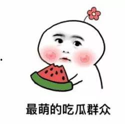 吃瓜呆萌图片,捕捉生活趣味瞬间